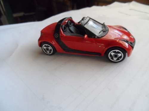 BBURAGO SMART CITY OPEN TOP 1/43  RED [M20]