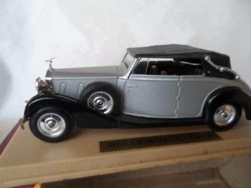 VINTAGE  SOLIDO ROLLS ROYCE 1939 , BOXED [M13]
