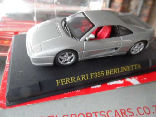 FERRARI F355 BERLINETTA, NO 25, DIECAST 1/43 SCALE  [M13]