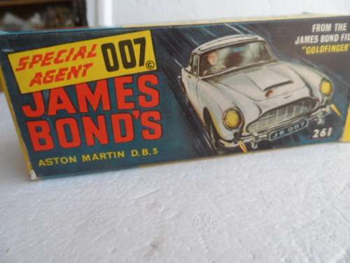 ORIGINAL CORGI 261 JAMES BOND ASTON MARTIN DB5 [M25]for mardovan only