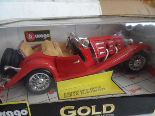 MERCEDES BENZ 500 K ROADSTER -1/18 SCALE-BOXED