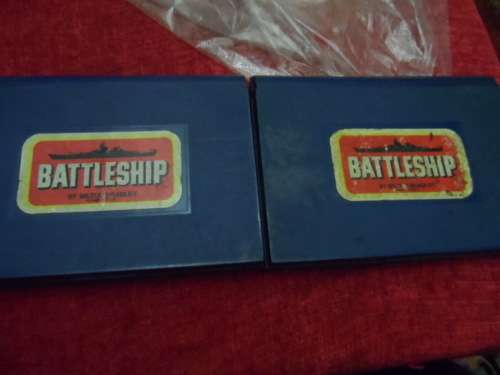 Very old Battleship game by Milton Bradley usa