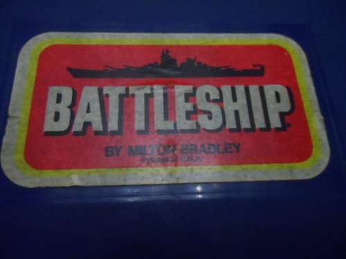 Very old Battleship game by Milton Bradley usa