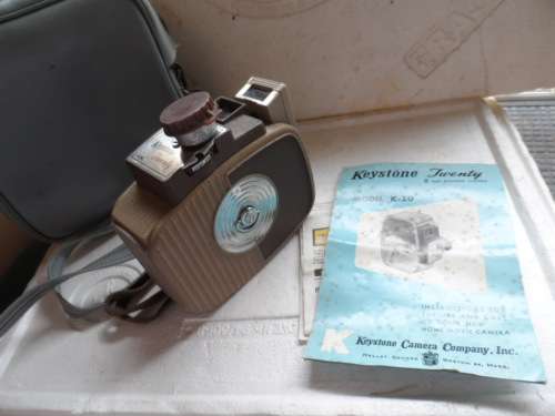 Keystone Twenty camera untested but looks in good condition with instruction book
