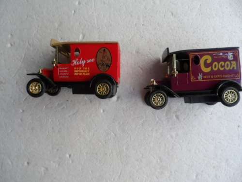 TWO LLEDO SIZE VANS- UNBOXED