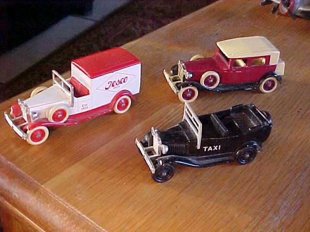 THREE  LLEDO DIECAST VEHICLES