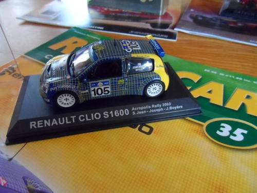 WRC RENAULT CLIO S1600  NUMBER 105