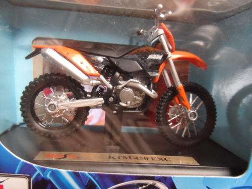 MAISTO KTM 450 EXC,  1/18 SCALE