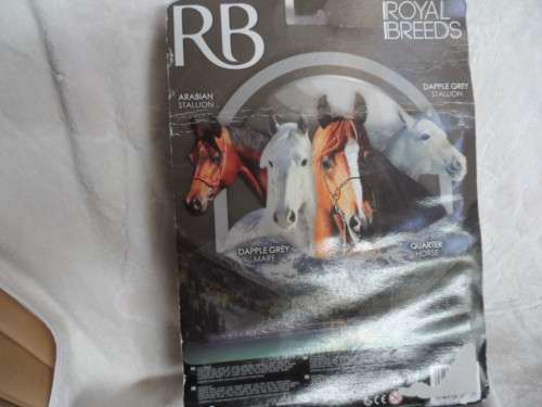 ROYAL BREEDS DAPPLE GREY STALLION, 20 CM HIGH