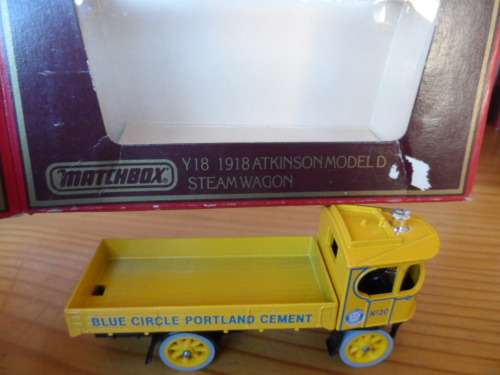 MATCHBOX Y18 1918YATKINSON STEAMWAGON `WBLUE CIRCLE`  [M101]