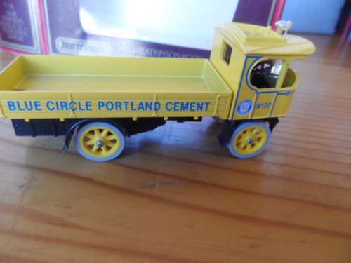 MATCHBOX Y18 1918YATKINSON STEAMWAGON `WBLUE CIRCLE`  [M101]