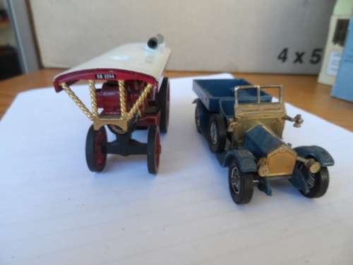 MATCHBOX TRACTION ENGINE AND RAF CROSSLY TRUCK [M305]
