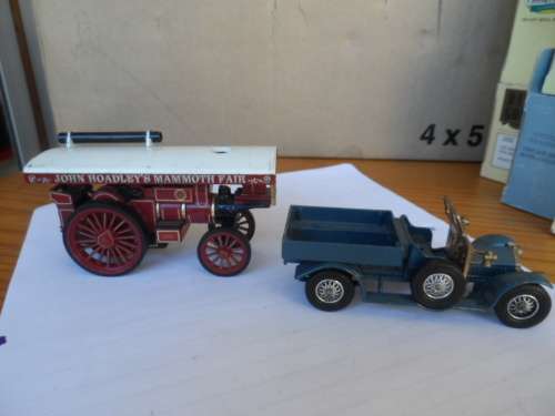 MATCHBOX TRACTION ENGINE AND RAF CROSSLY TRUCK [M305]