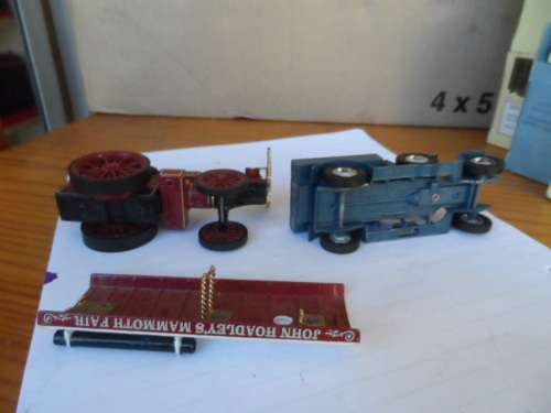 MATCHBOX TRACTION ENGINE AND RAF CROSSLY TRUCK [M305]