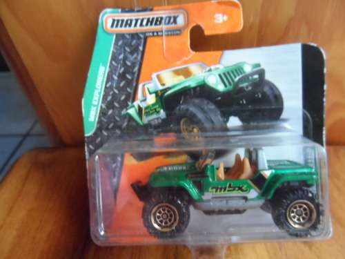 Matchbox MBX Explorers Jeep Hurricane Green  [M50]