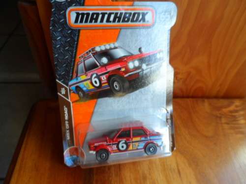 Matchbox MBX Off Road 70 Datsun 510 Rally Red   [M327]