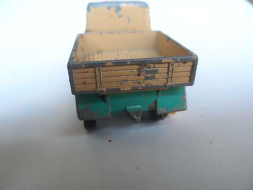 Vintage Matchbox Lesney #49 Mercedes Unimog Truck Blue/Brown