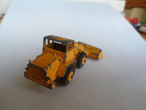 Vintage Matchbox Lesney No.69 Tractor Shovel Yellow Made in England