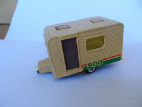 1977 Matchbox Superfast #31 Caravan light tan Brown Door 500