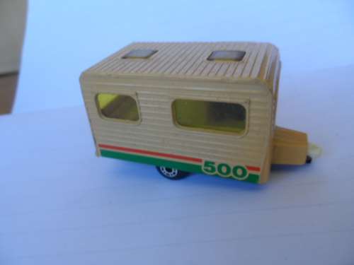 1977 Matchbox Superfast #31 Caravan light tan Brown Door 500