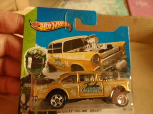 HOT WHEELS NEW FOR 2013 55 CHEVY BEL AIR GASSER SERIES #190/250   [m75]