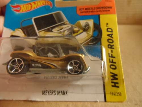 2014 Hot Wheels HW OFF-ROAD Meyers Manx 114/250 Gold Version  [m75]