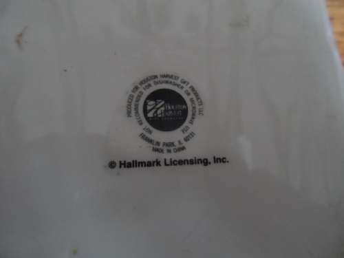 Teddy in bed teapot mint 14cm high Housten harvest