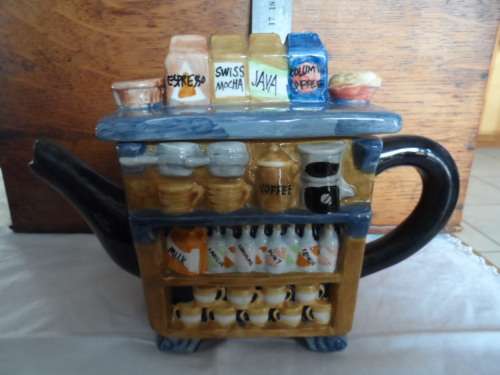 Shelf teapot coffee/tea 16cm high
