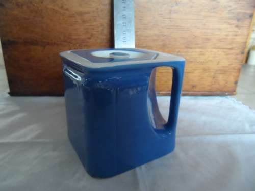 Cube teapot made in England 9cm