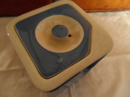 Cube teapot made in England 9cm