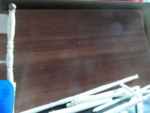 Vintage 44527 Sindy Pedigree Dining table and chairs and accessories never been played with