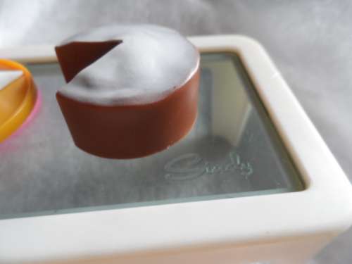 Vintage  Sindy Pedigree  Coffee table with cake plates etc