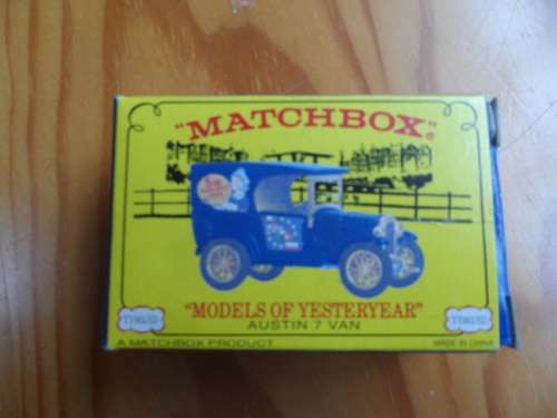 Rare Matchbox YY065/sd 1928 Austin 7 van [m29]