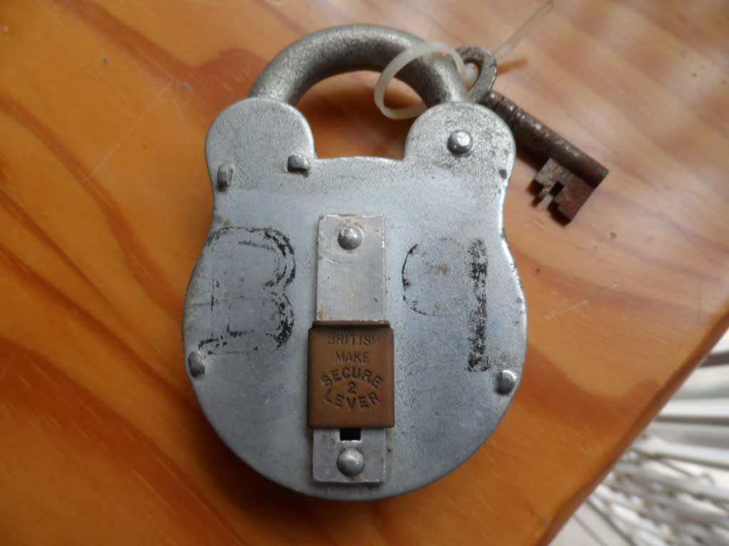 LOCKS AND DOOR KNOCKER-VINTAGE MADE IN ENGLAND - ONE BID FOR ALL