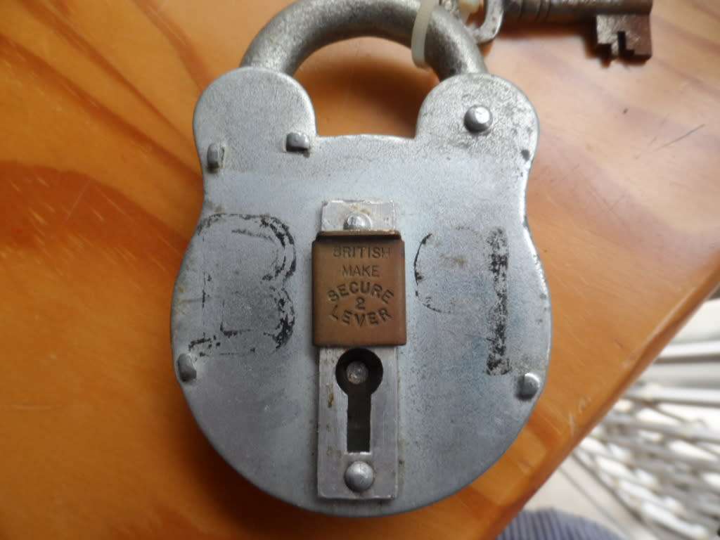 LOCKS AND DOOR KNOCKER-VINTAGE MADE IN ENGLAND - ONE BID FOR ALL