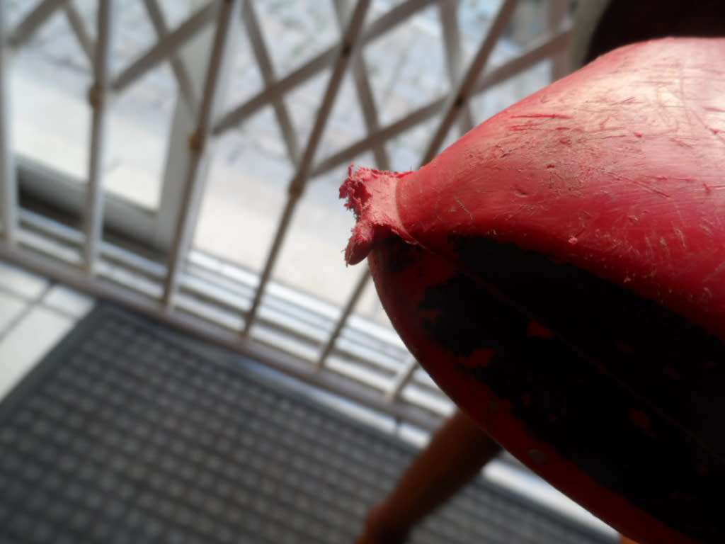 Very old plastic replica 61/62 F 1 replica Ferrari CALTEX  55cm long.  In played with condition