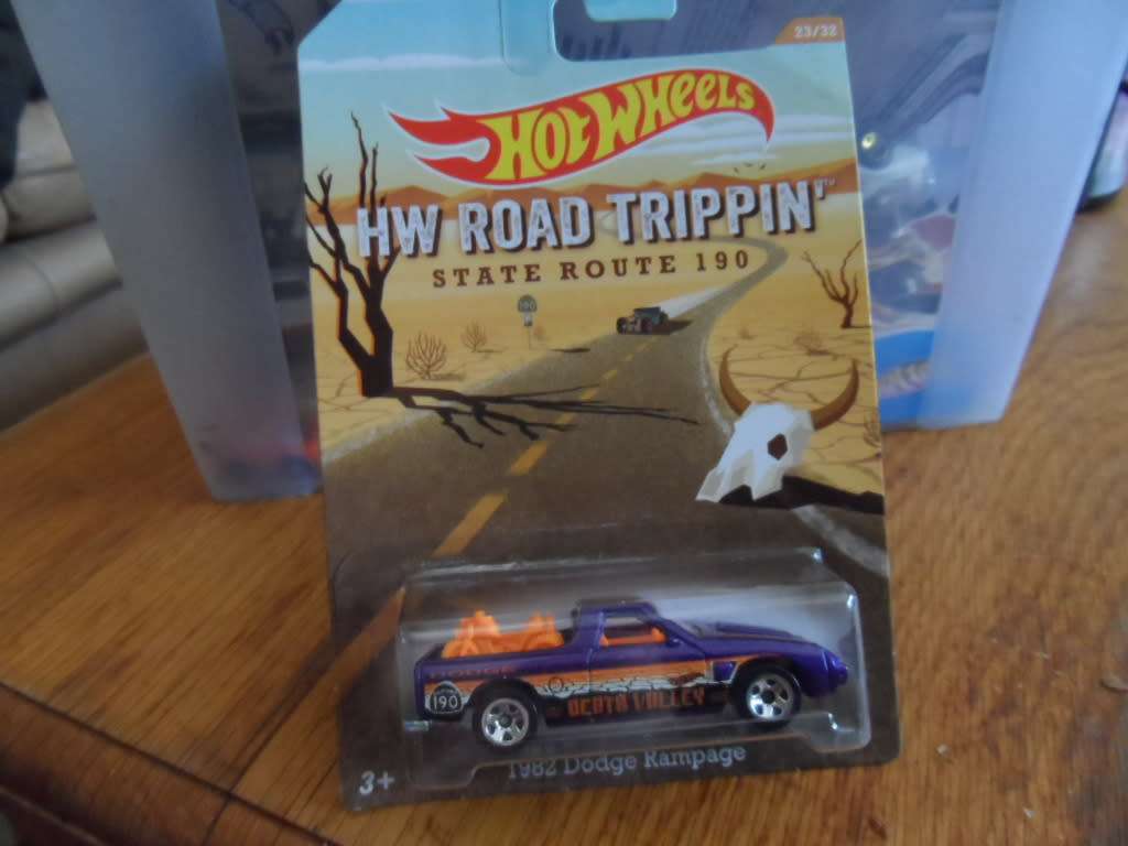 Hot Wheels Hw Road Trippin` State Route 190 - 1982 Dodge Rampage 23/32   [m56]