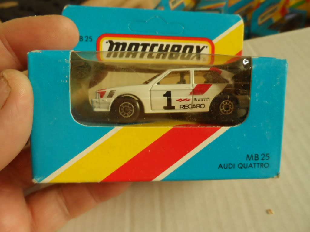 Matchbox Lesney Superfast 25 Audi Quattro in white. MINT IN SEALED BOX  [M29]