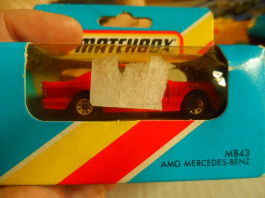 Vintage Matchbox MB43 AMG Mercedes-Benz  [m75]