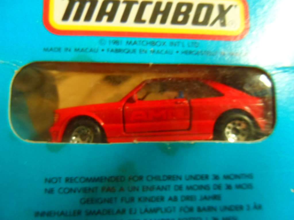 Vintage Matchbox MB43 AMG Mercedes-Benz  [m75]