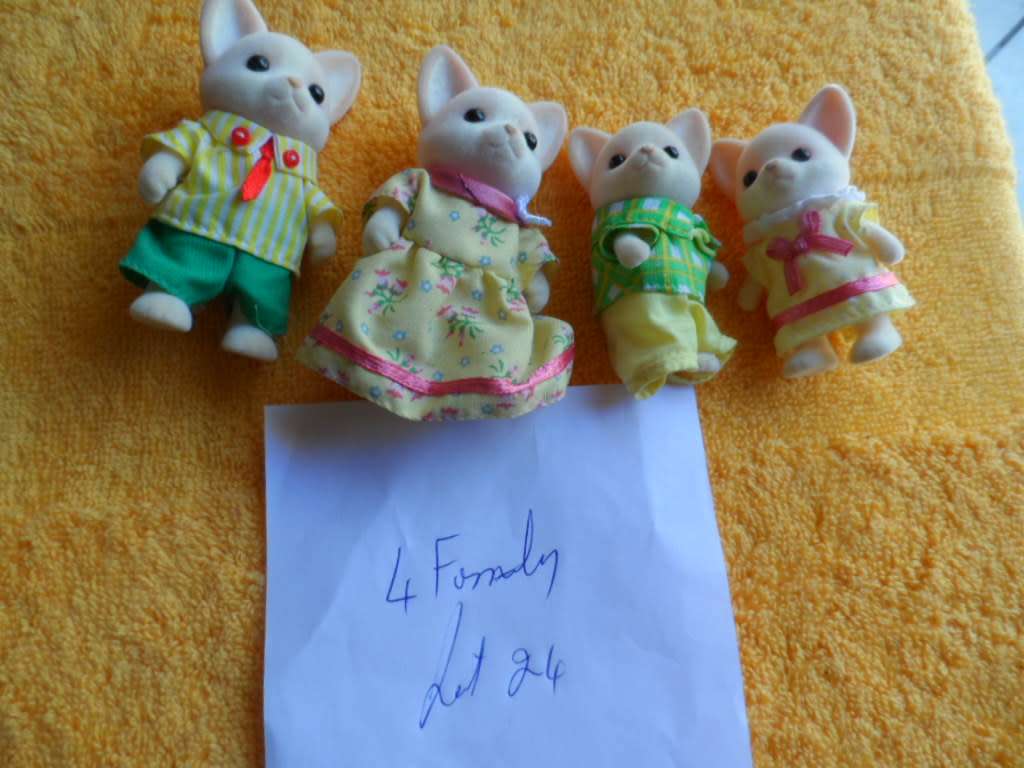 Sylvanian original  4 family