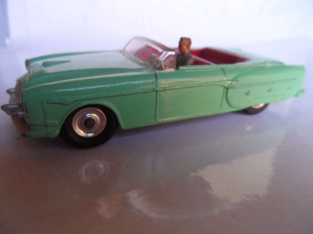 Dinky 132 Packard Convertible - Good Vintage Original Model 1950s   [m23]