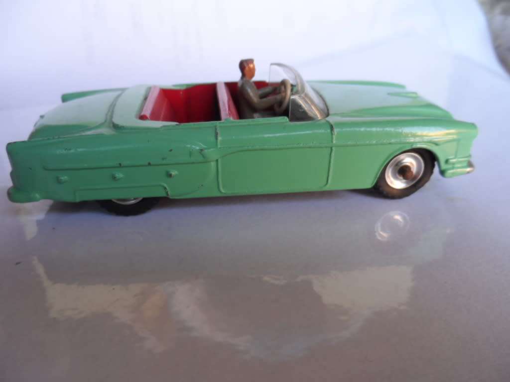 Dinky 132 Packard Convertible - Good Vintage Original Model 1950s   [m23]