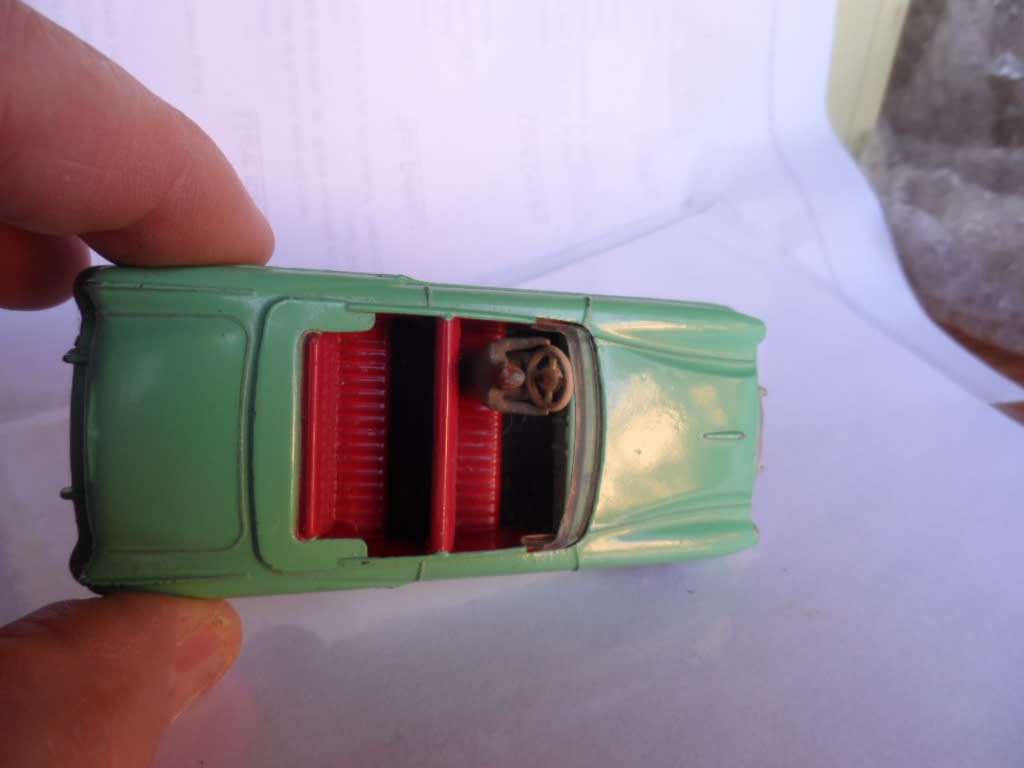 Dinky 132 Packard Convertible - Good Vintage Original Model 1950s   [m23]