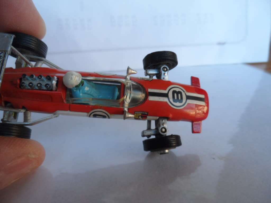 CORGI TOYS 158 Lotus Climax F1 Formula One-Steerable Race Car  [m22]