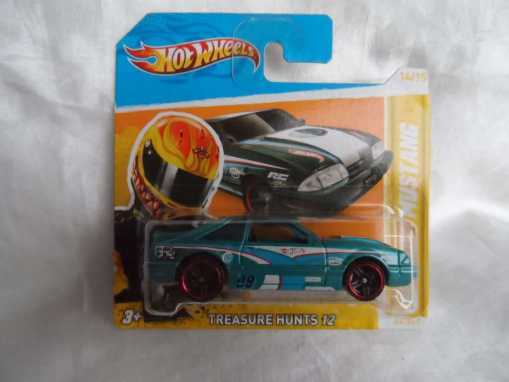 Hot Wheels Treasure Hunts 12 92 Ford Mustang  [m47]