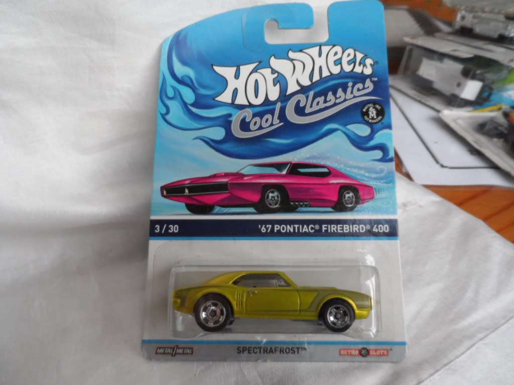 Hot Wheels Cool Classics `67 Pontiac Firebird 400 Spectrafrost Green[m49]