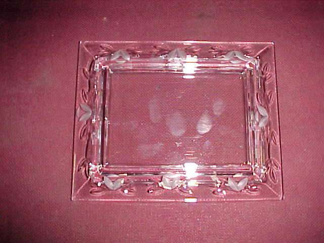 STUNNING SMALL GLASS TRAY OR PICTURE FRAME