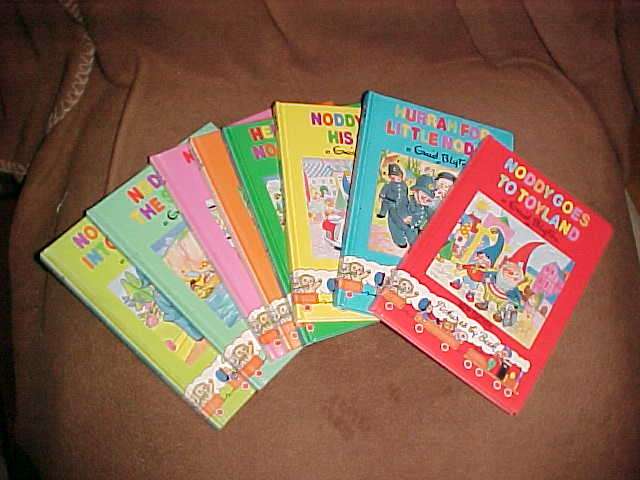 SET OF NODDY GOES TO TOYLAND ENID BLYTON BOOKS