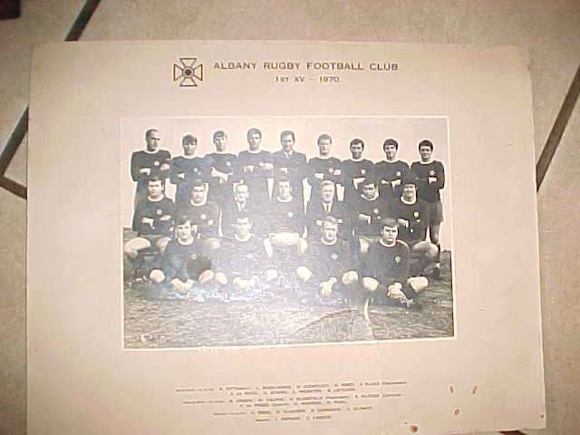 ALBANY FOOTBALL CLUB 1970 NO FRAME